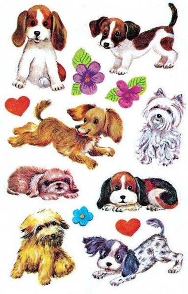 Sticker Kids 4340 Hunde 2 Stück Sticker Kids 4340 Hunde 2 Stück von Z-DESIGN