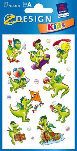 Sticker Kids 54043 Drache 3 Stück Sticker Kids 54043 Drache 3 Stück von Z-DESIGN