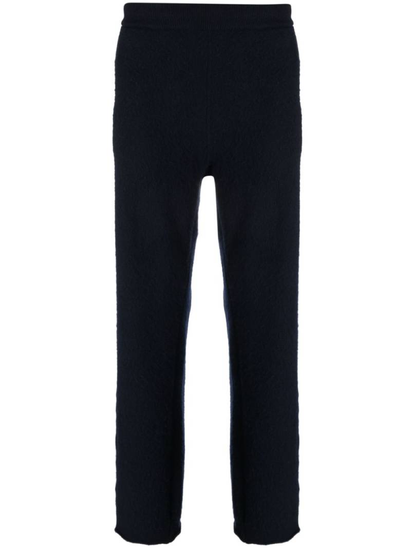 Zegna straight-leg cashmere trousers - Blue von Zegna