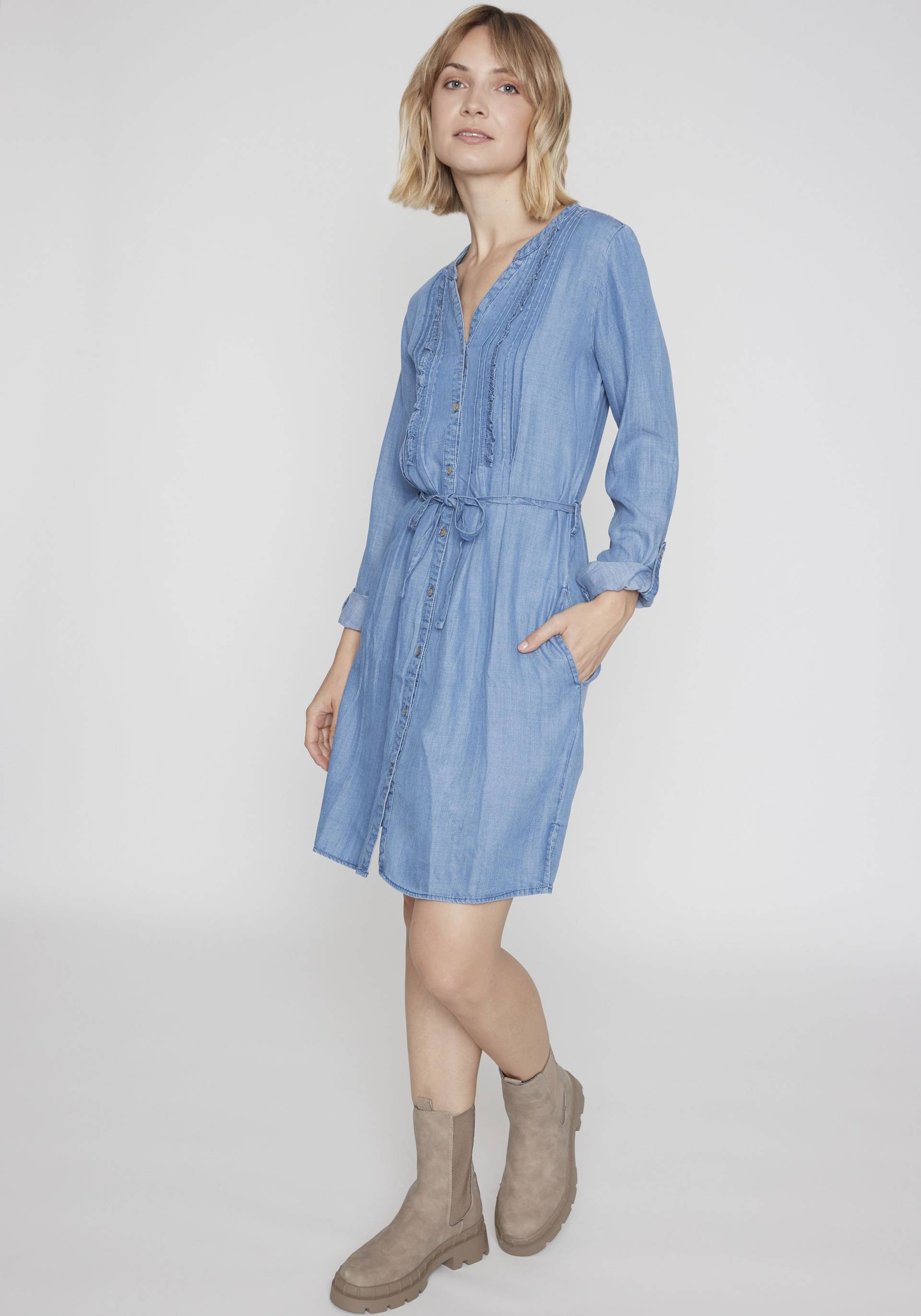 ZABAIONE Jeanskleid »Dress Pe44rlette« von ZABAIONE