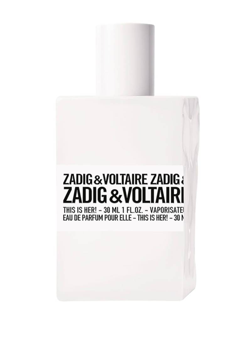 Zadig & Voltaire Fragrances This Is Her! Eau de Parfum 30 ml von ZADIG & VOLTAIRE Fragrances