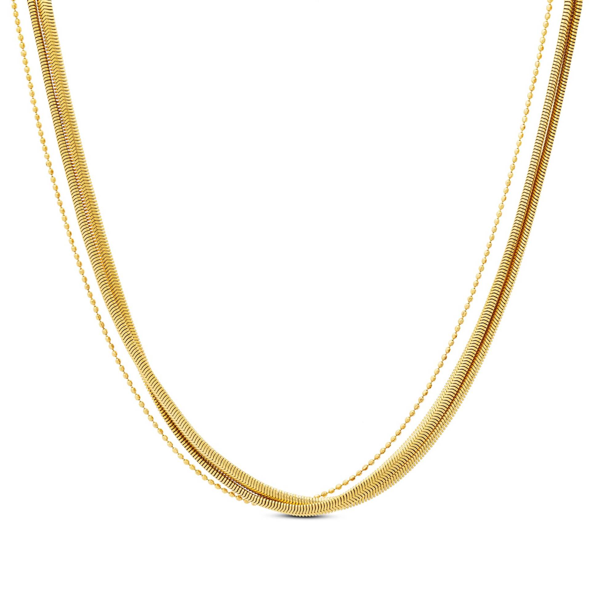 Halskette Damen Gold 38.5CM von ZAG Bijoux