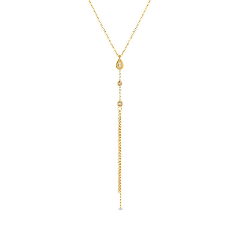 Halskette Damen Goldfarben 50.5CM von ZAG Bijoux