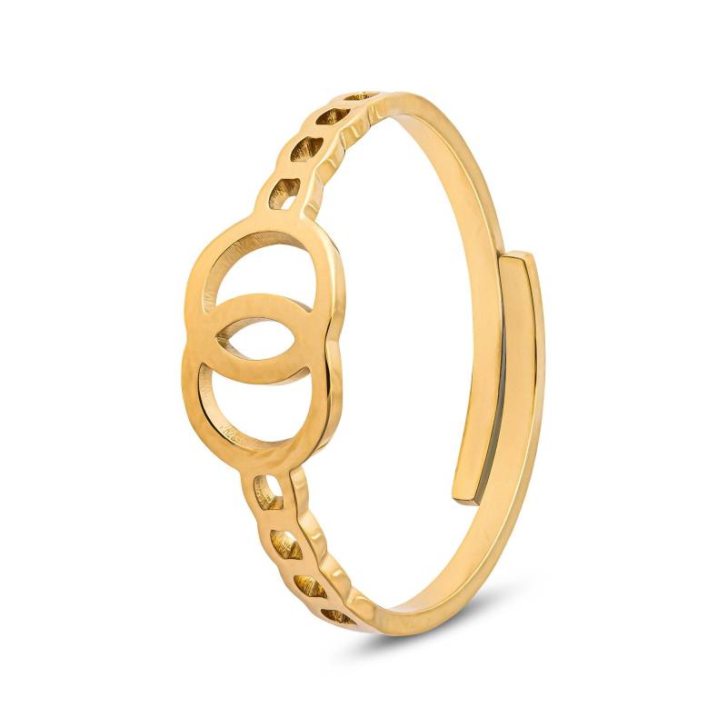 Ring Damen Goldfarben Verstellbar von ZAG Bijoux