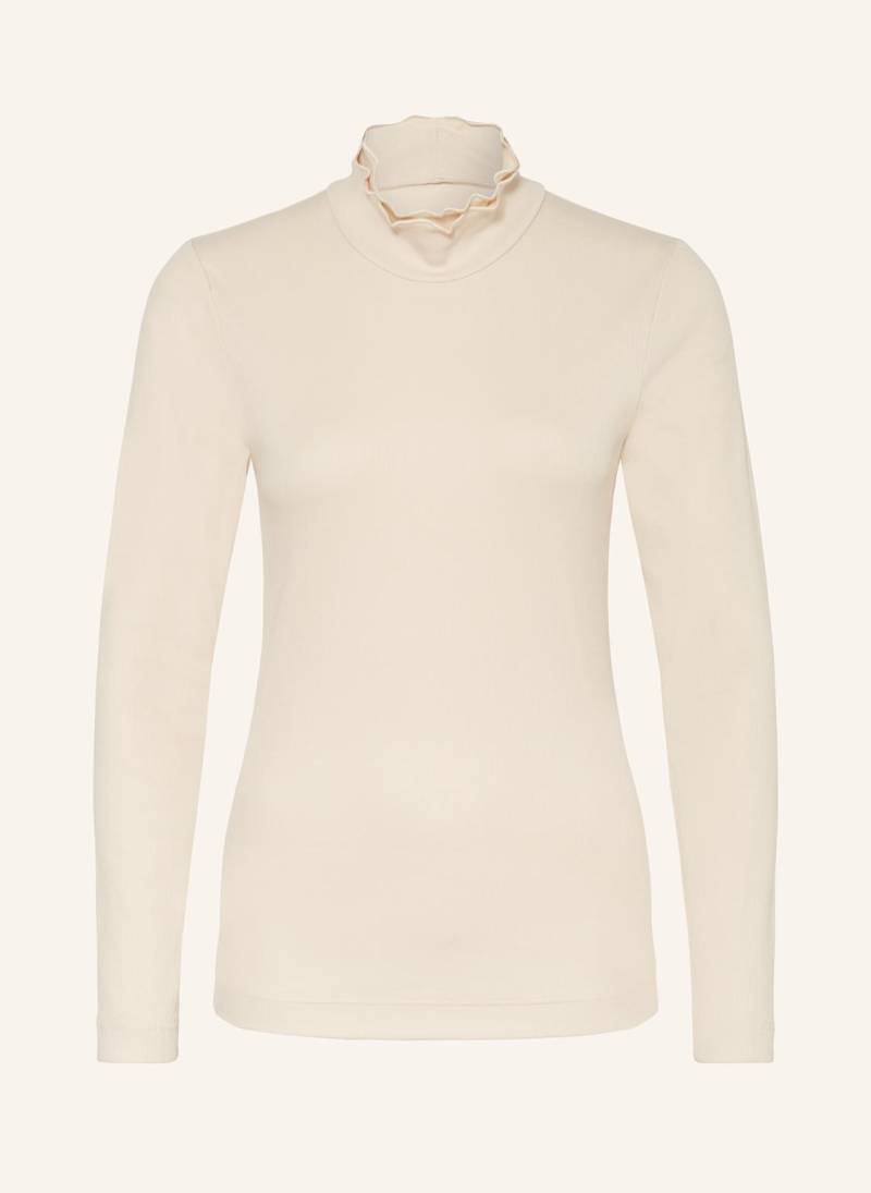 Zaída Longsleeve Mit Rüschen beige von ZAÍDA