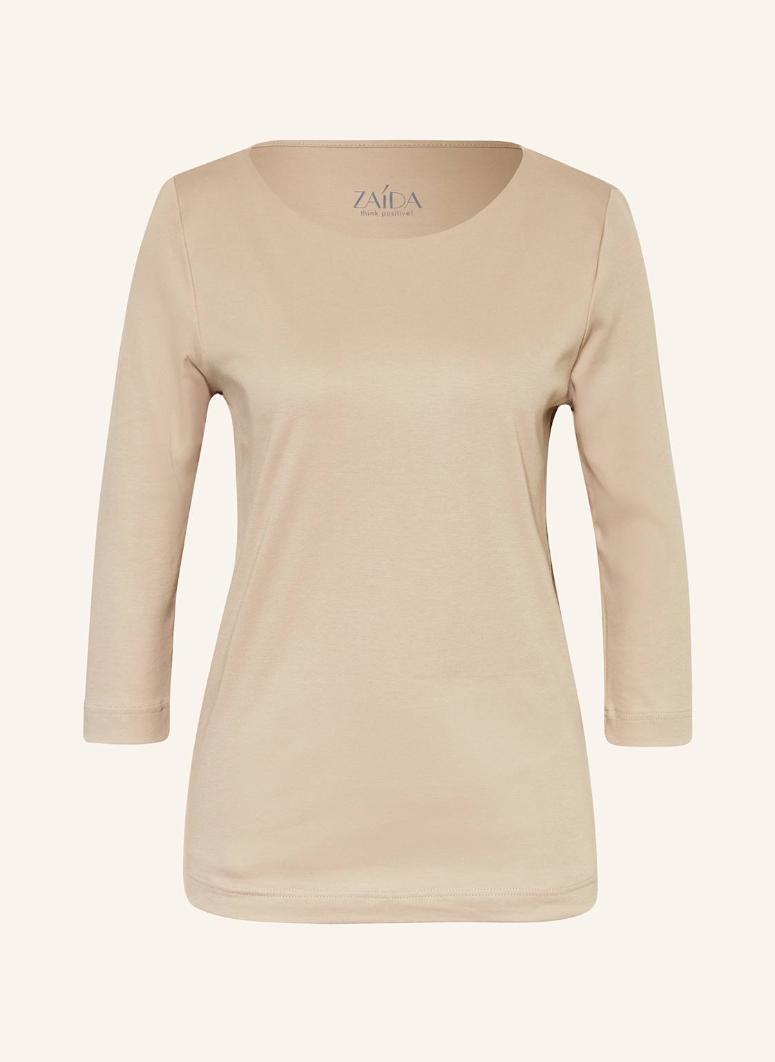 Zaída Shirt Mit 3/4-Arm braun Zaída Shirt Mit 3/4-Arm braun von ZAÍDA