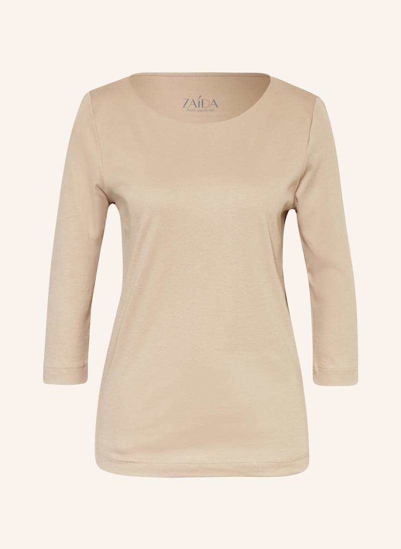 Zaída Shirt Mit 3/4-Arm braun von ZAÍDA