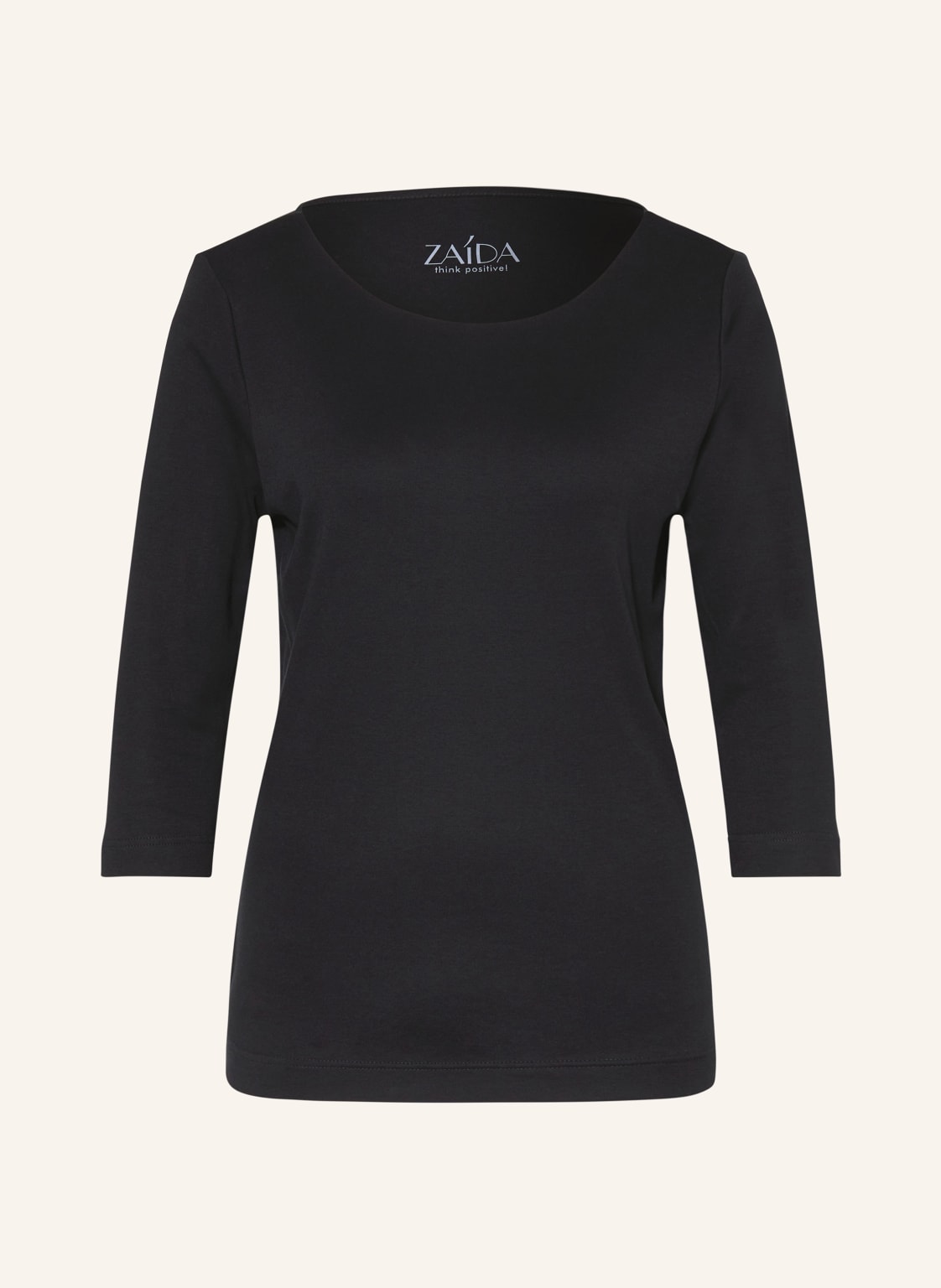 Zaída Shirt Mit 3/4-Arm schwarz