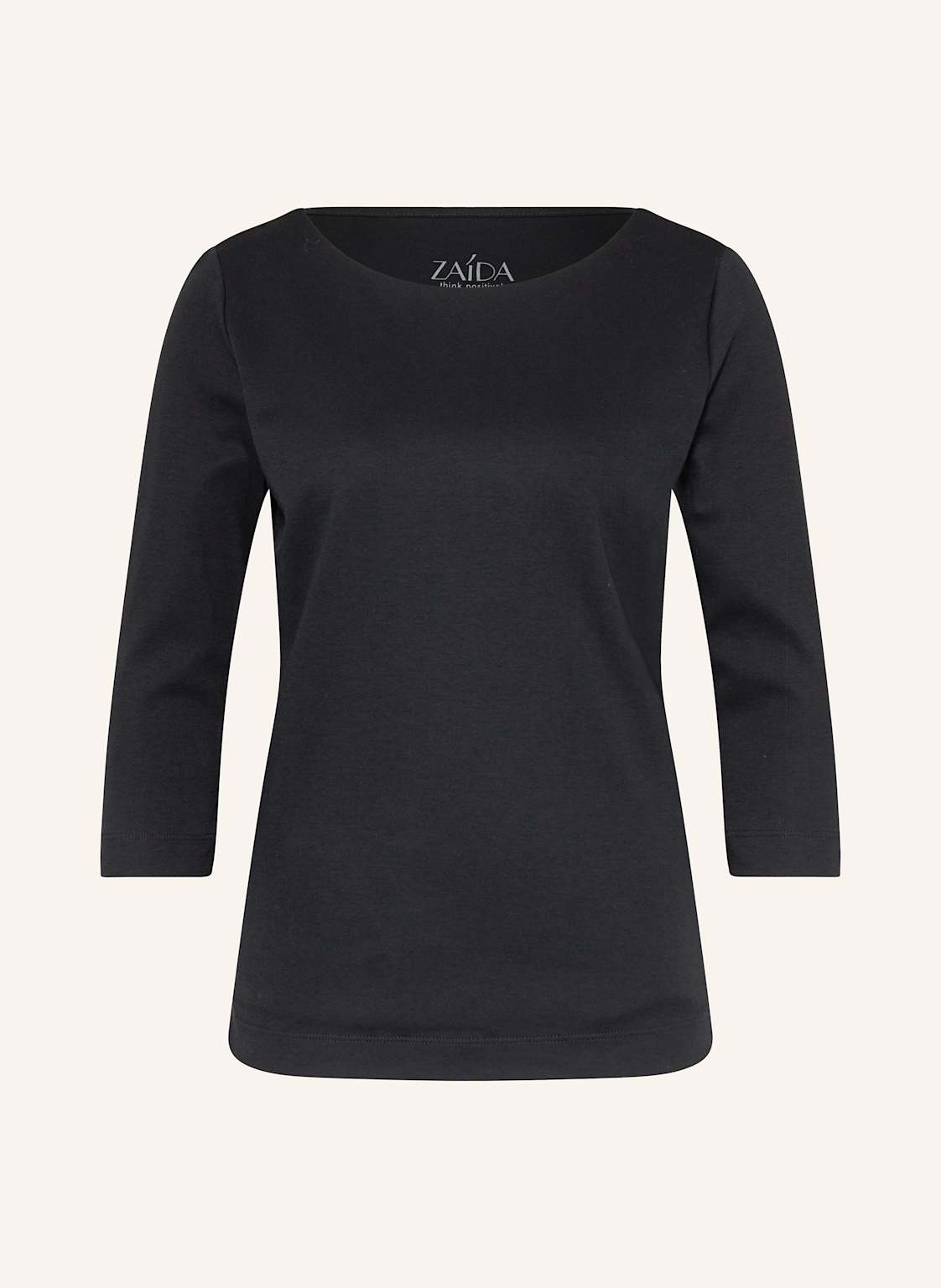 Zaída Shirt Mit 3/4-Arm schwarz Zaída Shirt Mit 3/4-Arm schwarz von ZAÍDA