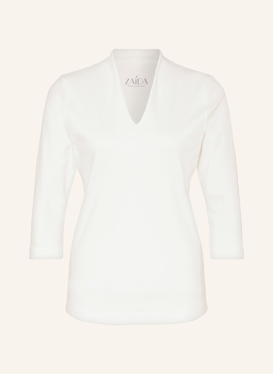 Zaída Shirt Mit 3/4-Arm weiss von ZAÍDA