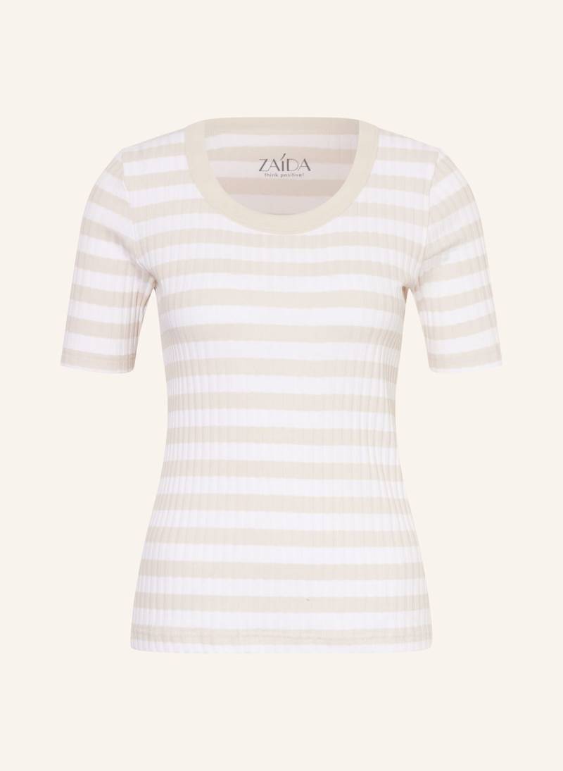 Zaída T-Shirt beige von ZAÍDA