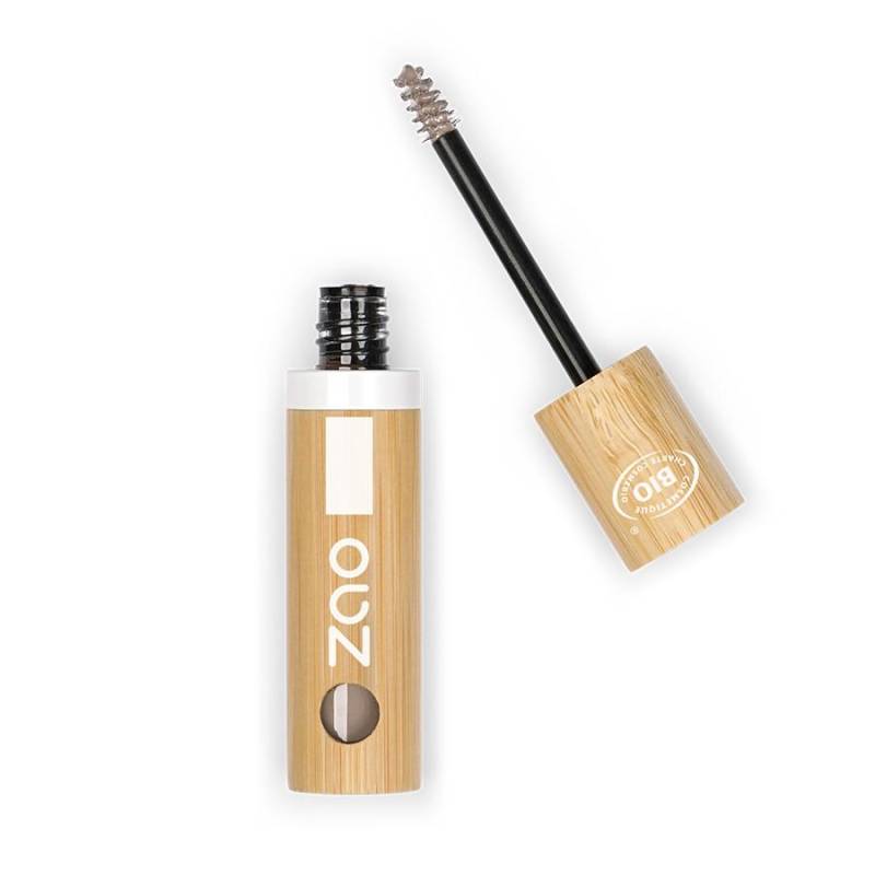 Augenbrauen-mascara - Bio-zertifiziert, Vegan Und Nachfüllbar Damen Blond 1 pezzo von ZAO MAKEUP