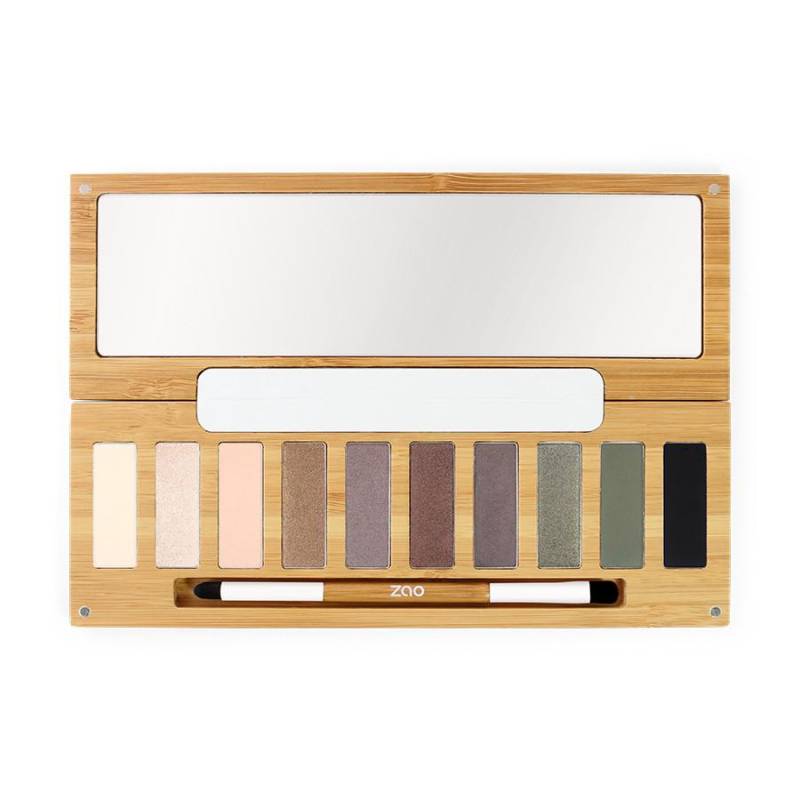 Clin D'œil Palette - 10 Lidschatten - Bio Und Nachfüllbar Damen  1 pezzo von ZAO MAKEUP