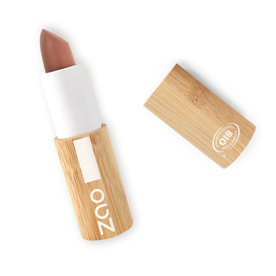 Cocoon Lippenstift - Bio-zertifiziert, Vegan Und Nachfüllbar Damen Braun Rosa 1 pezzo von ZAO MAKEUP