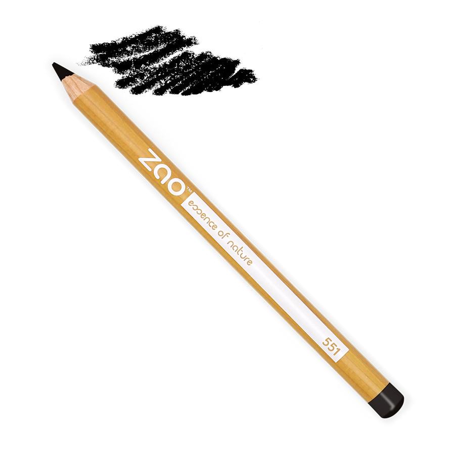 Eye Pencil - Bio-zertifiziert, Vegan Und Nachfüllbar Damen Schwarz 1 pezzo von ZAO MAKEUP