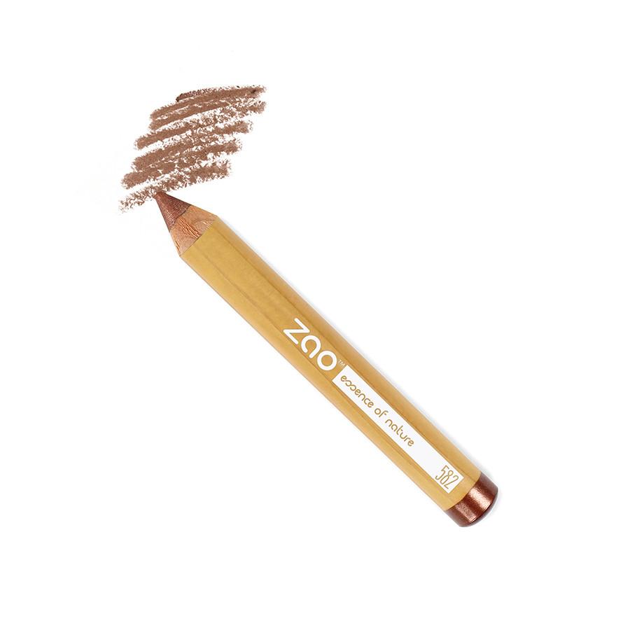 Jumbo Eye Pencil - Bio-zertifiziert, Vegan Und Nachfüllbar Damen Irisierendes Braun 1 pezzo von ZAO MAKEUP