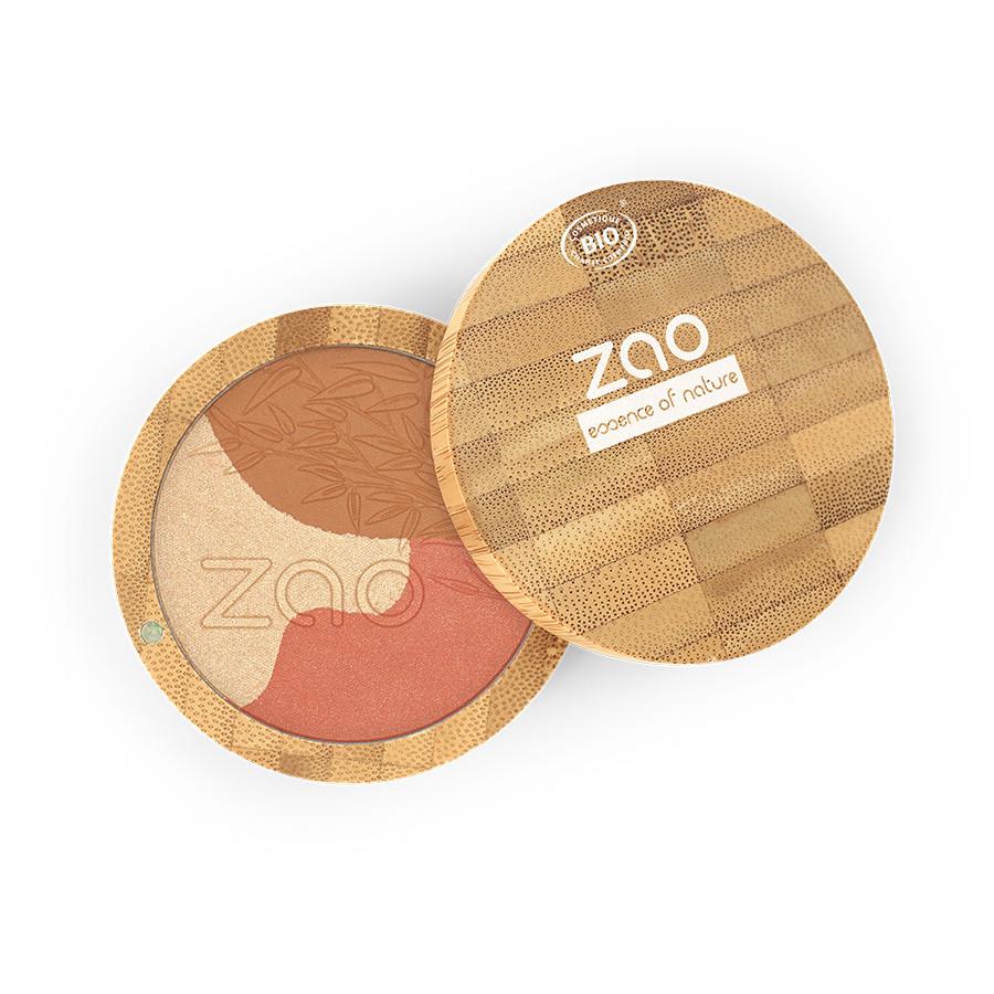 Mosaic Sublime Powder - Bio-zertifiziert, Vegan Und Nachfüllbar Unisex Medium Gold 1 pezzo von ZAO MAKEUP