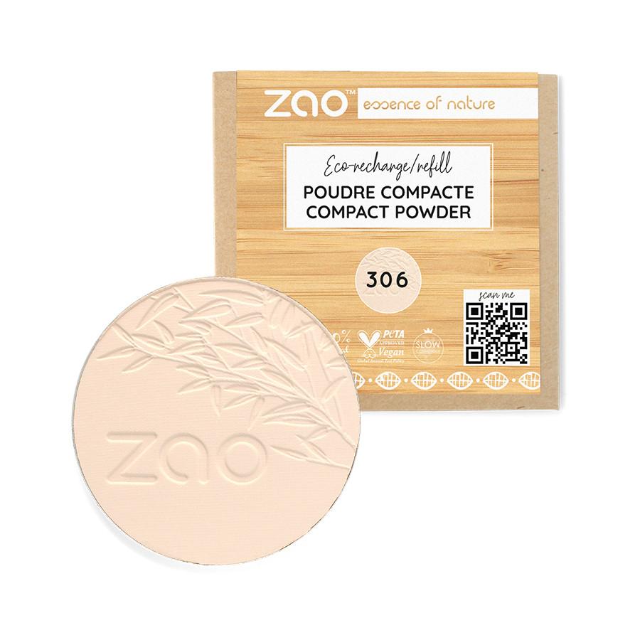 Refill Kompaktpuder - Bio-zertifiziert Und Vegan Damen Porzellan 1 pezzo von ZAO MAKEUP