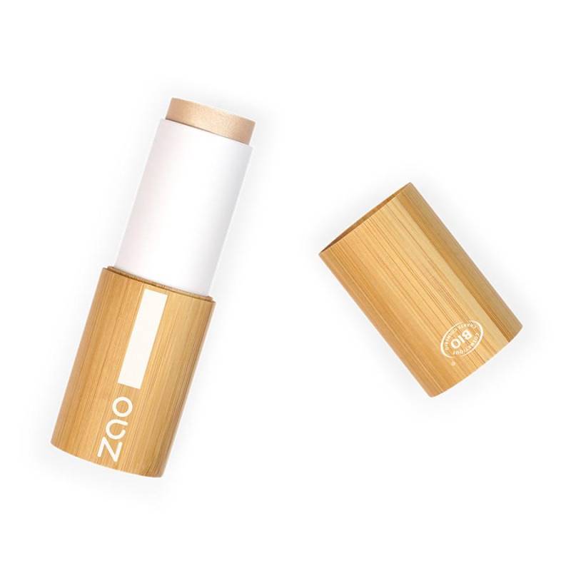 Shine-up-highlighter Stick - Bio-zertifiziert, Vegan Und Nachfüllbar Damen Goldenes Beige 1 pezzo von ZAO MAKEUP