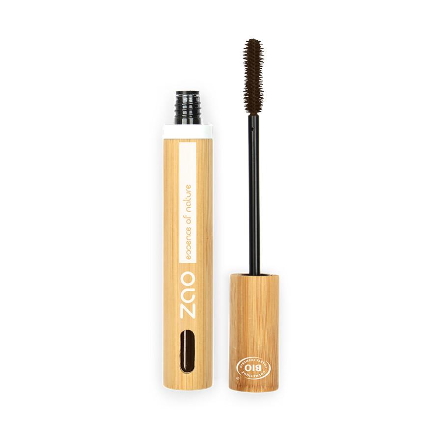 Velours Mascara - Bio-zertifiziert, Vegan Und Nachfüllbar Damen Braun 1 pezzo von ZAO MAKEUP