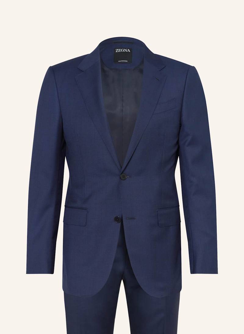 Zegna Anzug Extra Slim Fit blau von ZEGNA