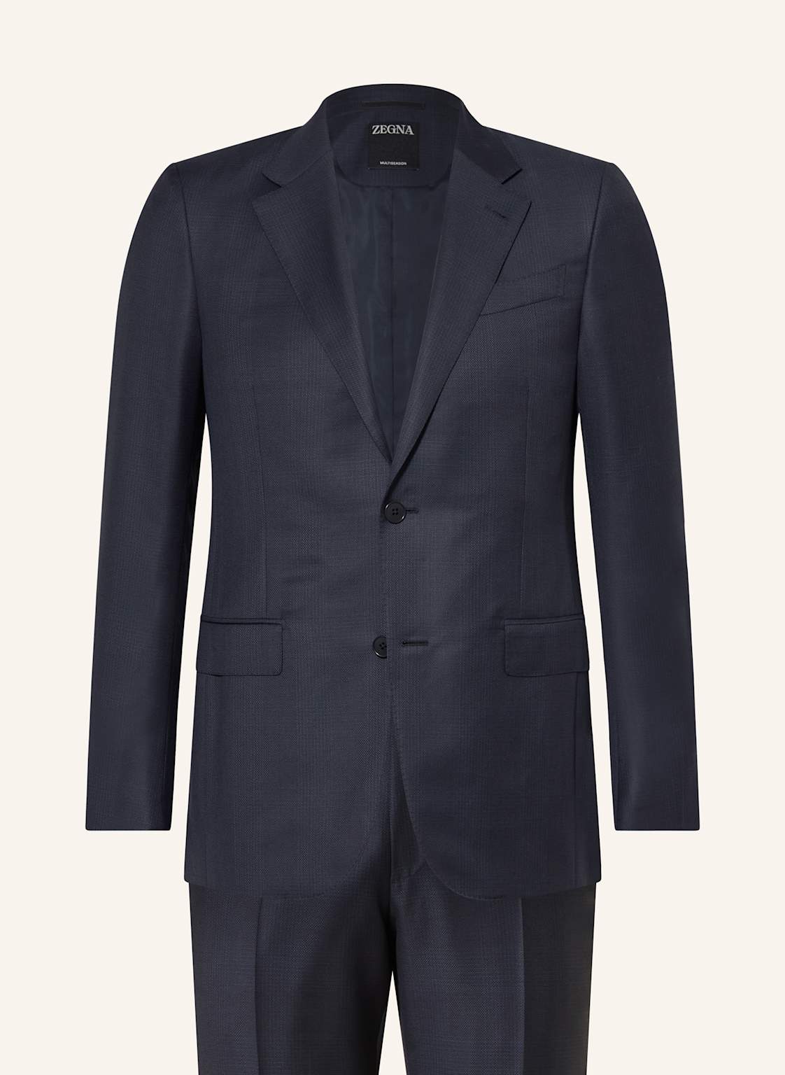 Zegna Anzug Extra Slim Fit blau von ZEGNA