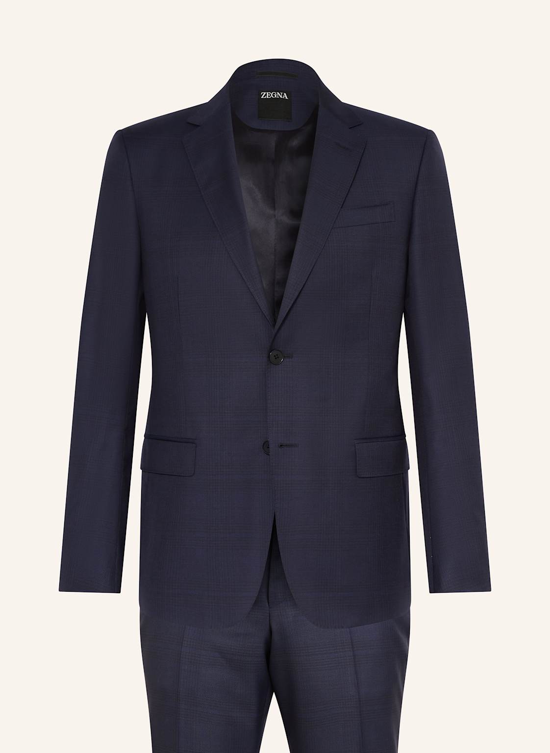 Zegna Anzug Extra Slim Fit blau von ZEGNA