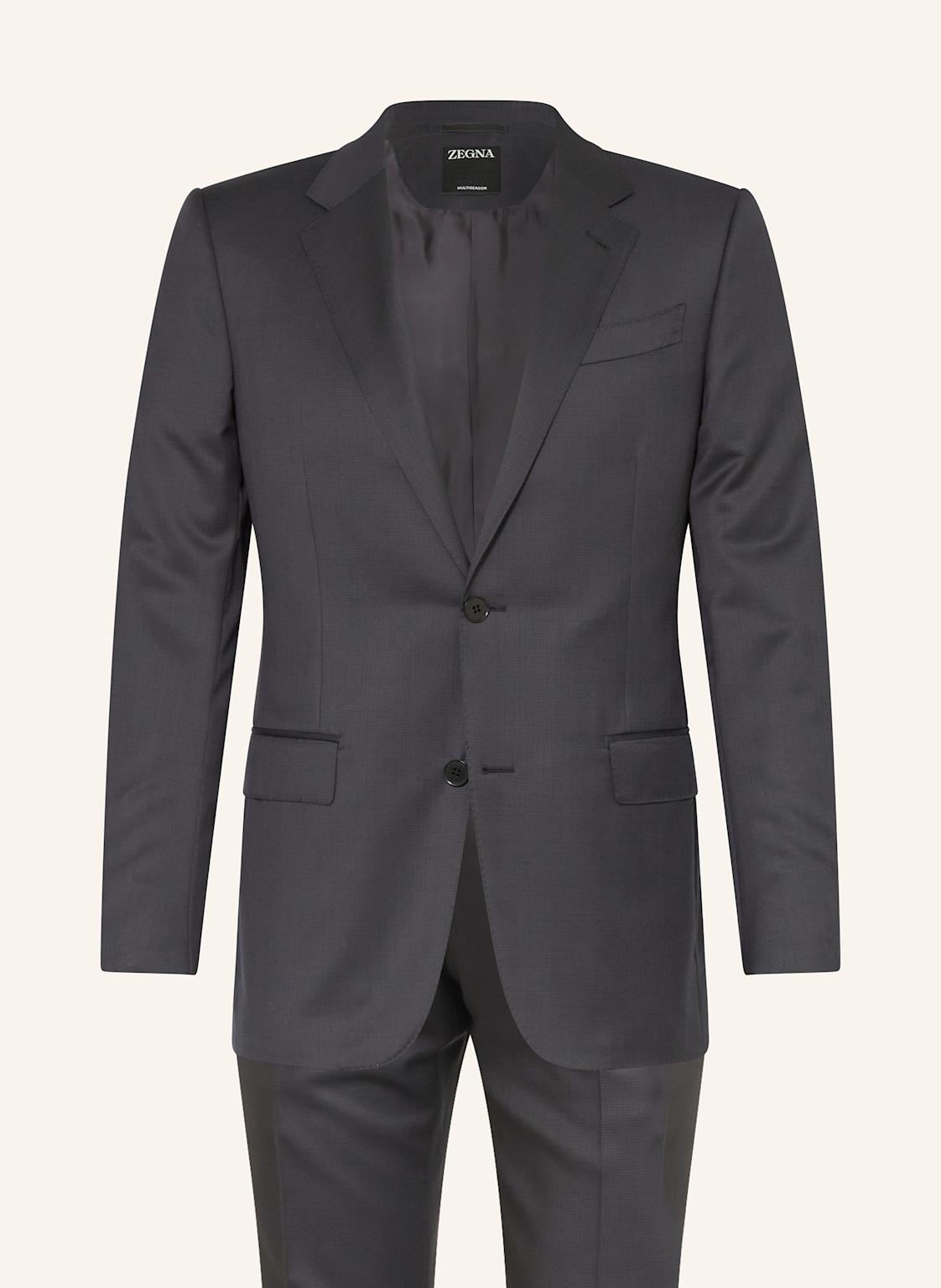 Zegna Anzug Extra Slim Fit grau von ZEGNA