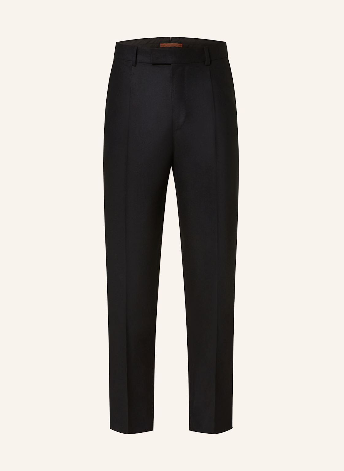 Zegna Anzughose Pleated Fit Aus Flanell schwarz Zegna Anzughose Pleated Fit Aus Flanell schwarz von ZEGNA