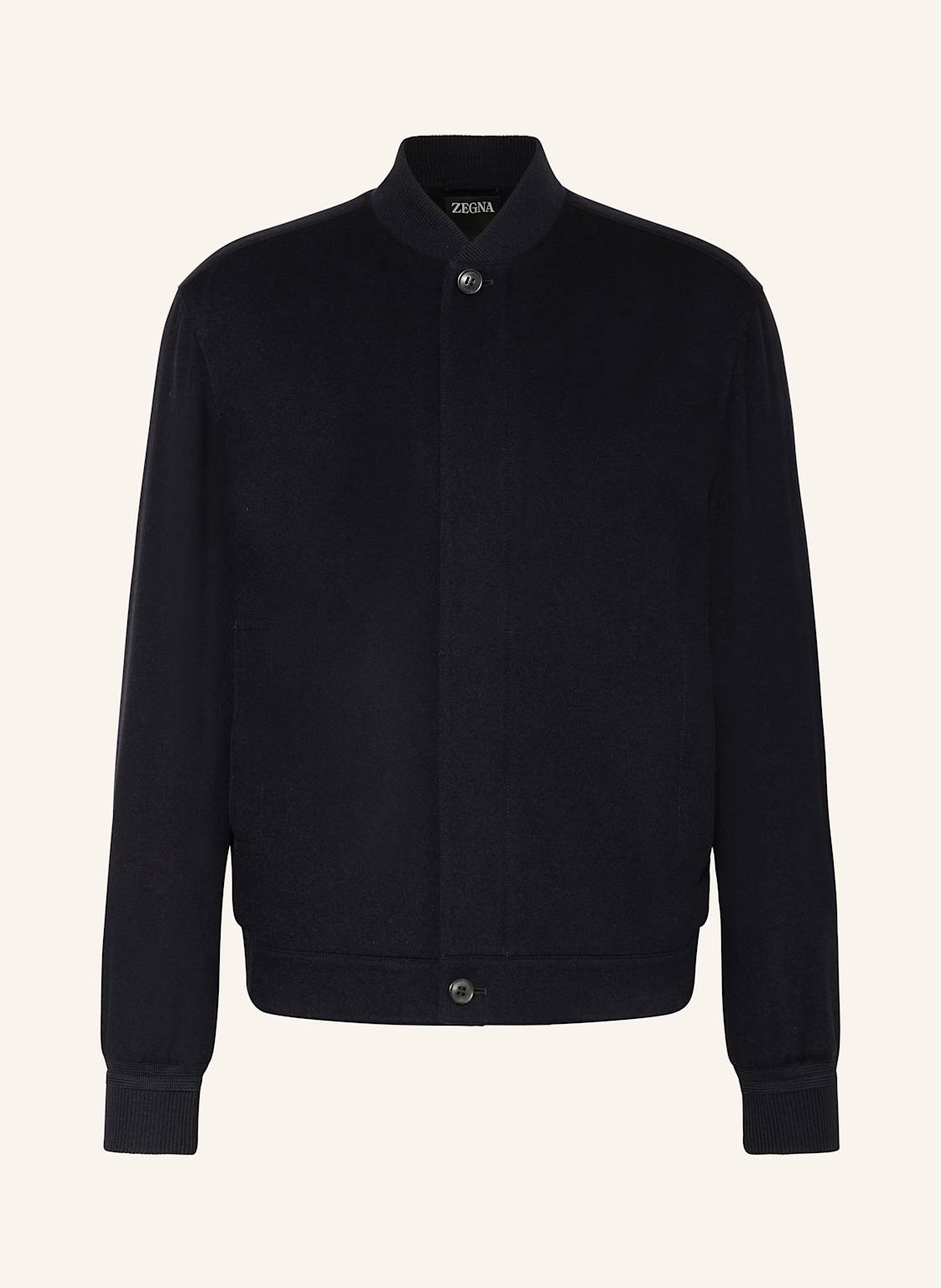 Zegna Cashmere-Blouson blau Zegna Cashmere-Blouson blau von ZEGNA