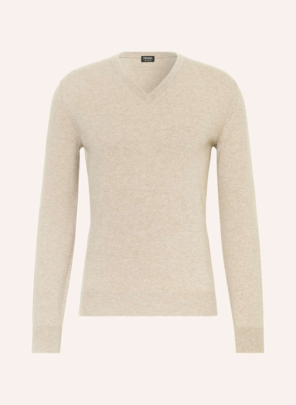 Zegna Cashmere-Pullover beige von ZEGNA