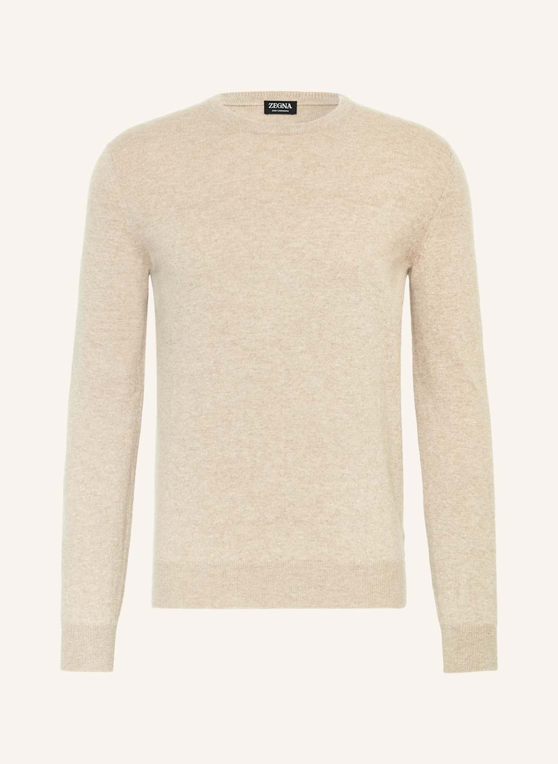 Zegna Cashmere-Pullover beige Zegna Cashmere-Pullover beige von ZEGNA