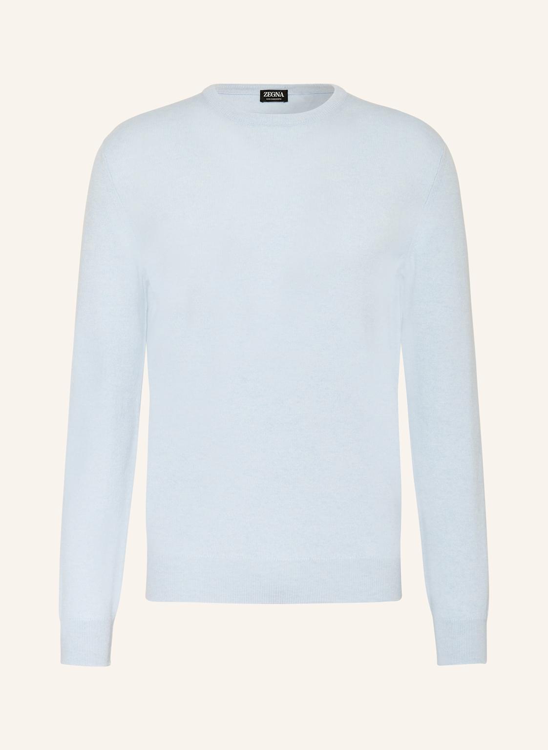 Zegna Cashmere-Pullover blau von ZEGNA