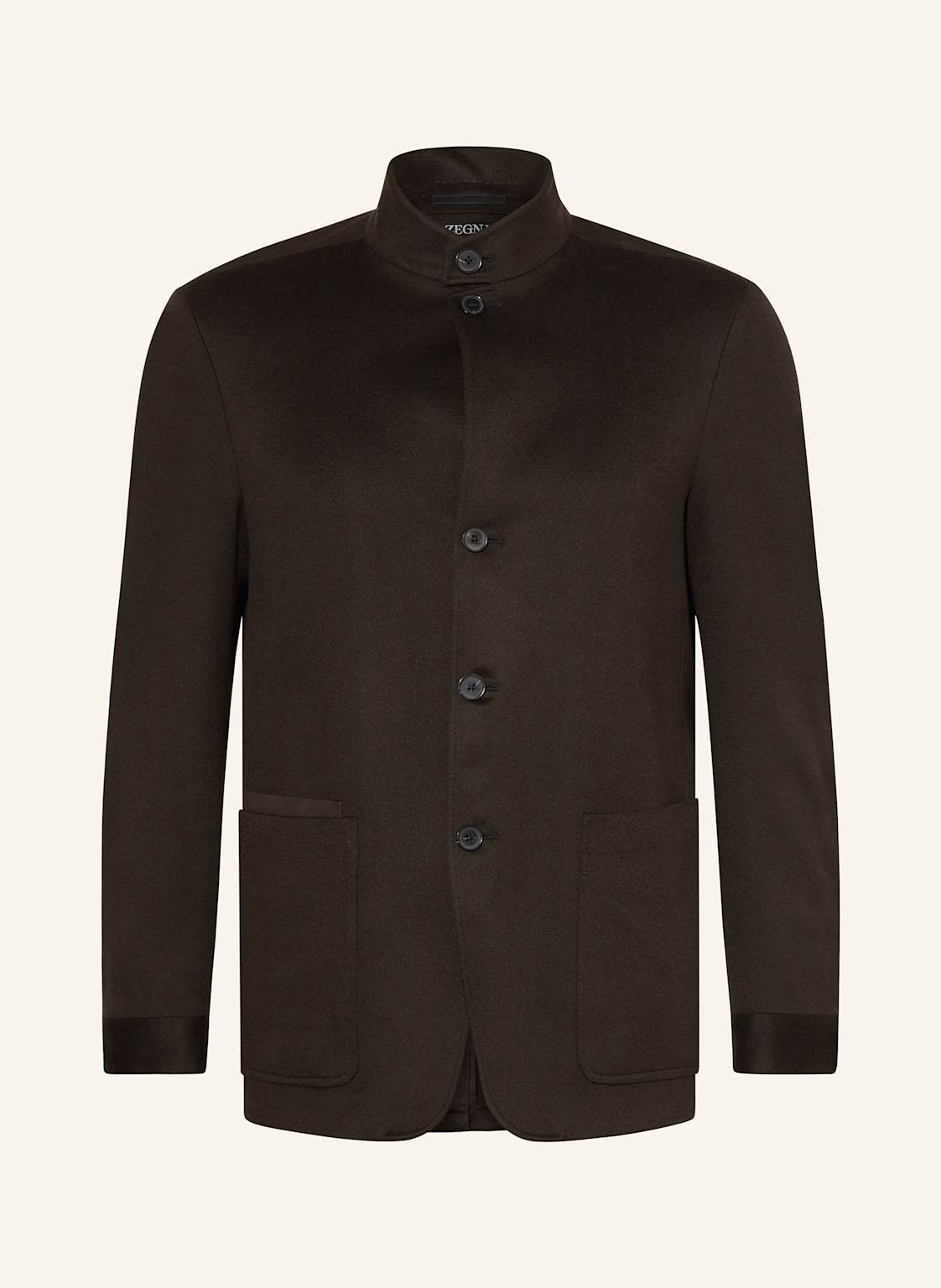 Zegna Cashmere-Sakko Slim Fit braun Zegna Cashmere-Sakko Slim Fit braun von ZEGNA