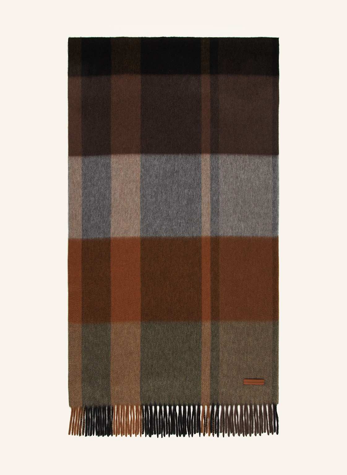 Zegna Cashmere-Schal braun Zegna Cashmere-Schal braun von ZEGNA
