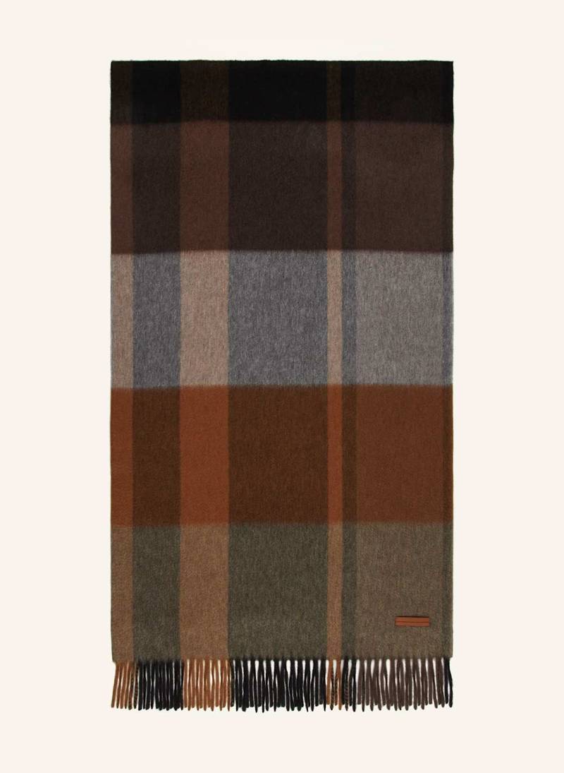 Zegna Cashmere-Schal braun von ZEGNA