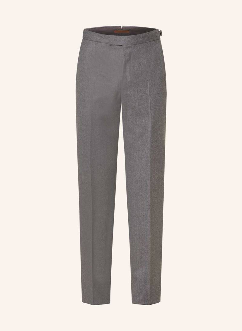 Zegna Flanellhose Extra Slim Fit grau von ZEGNA