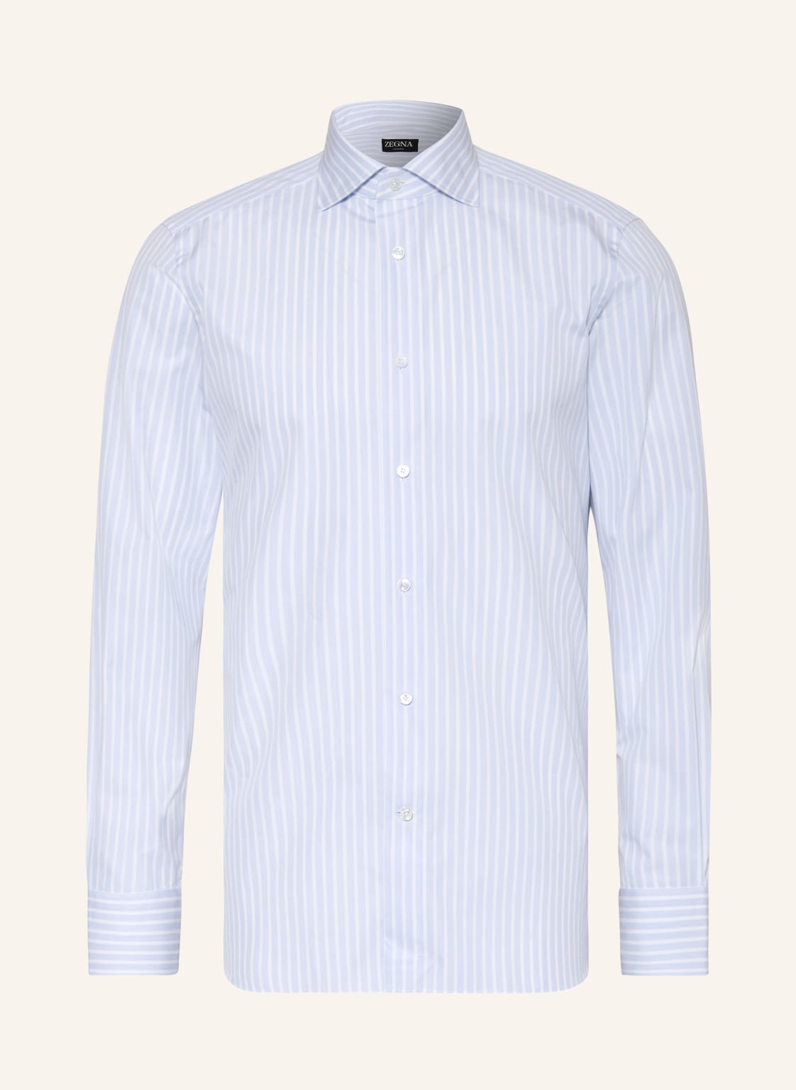 Zegna Hemd Regular Fit blau von ZEGNA