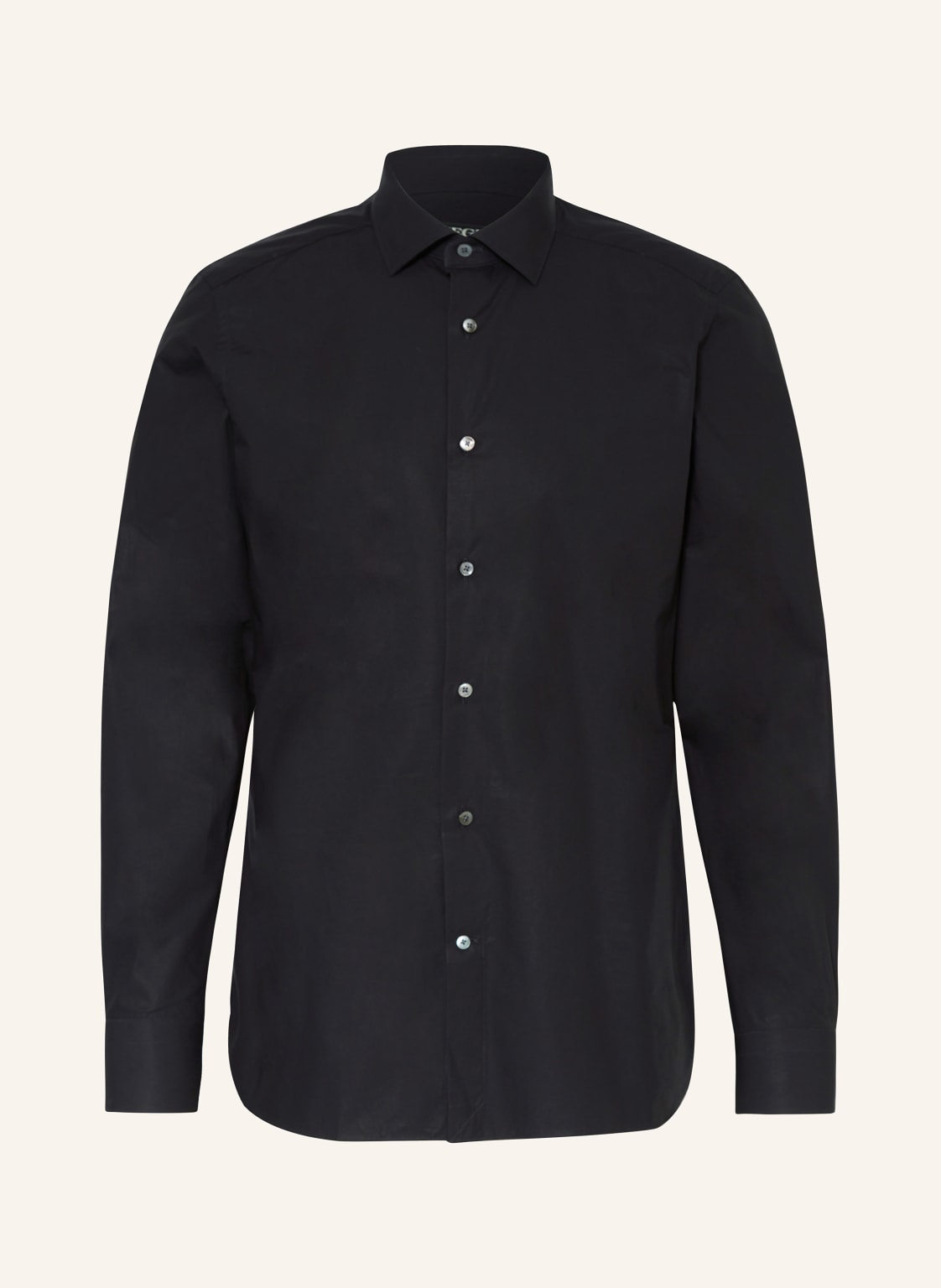 Zegna Hemd Regular Fit schwarz Zegna Hemd Regular Fit schwarz von ZEGNA