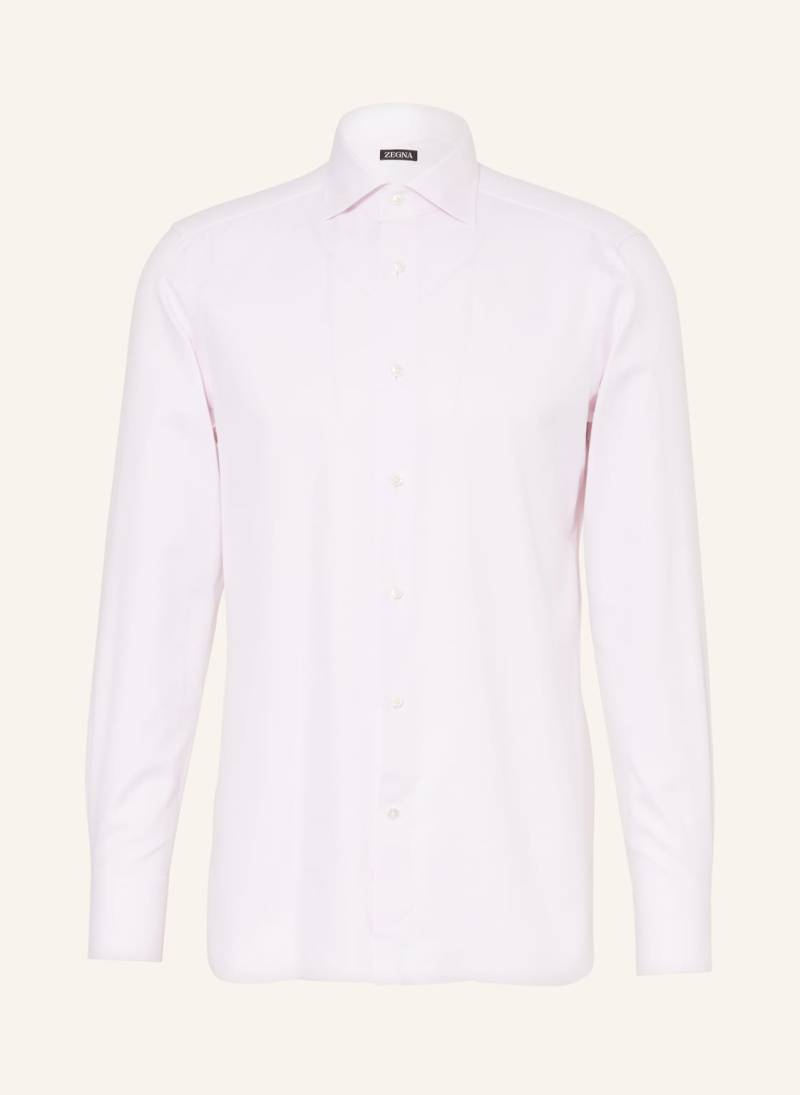 Zegna Hemd Slim Fit rosa von ZEGNA