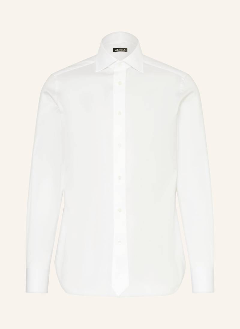 Zegna Hemd Slim Fit weiss von ZEGNA