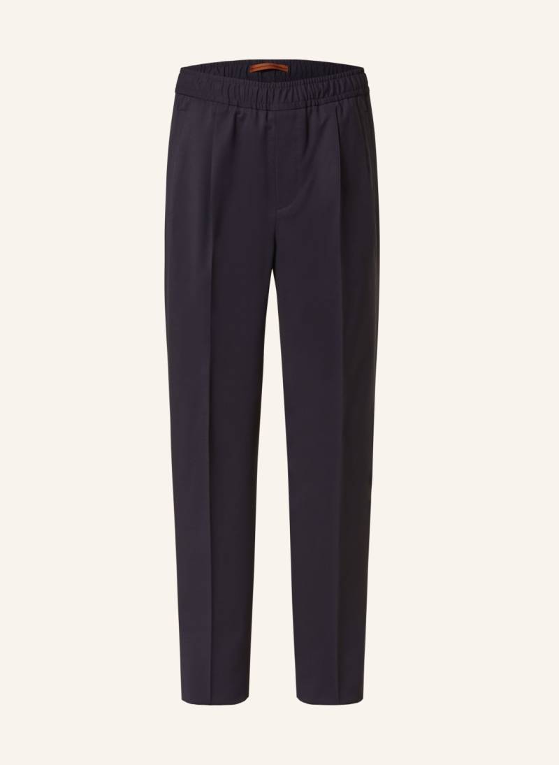 Zegna Hose Jogger Fit blau von ZEGNA