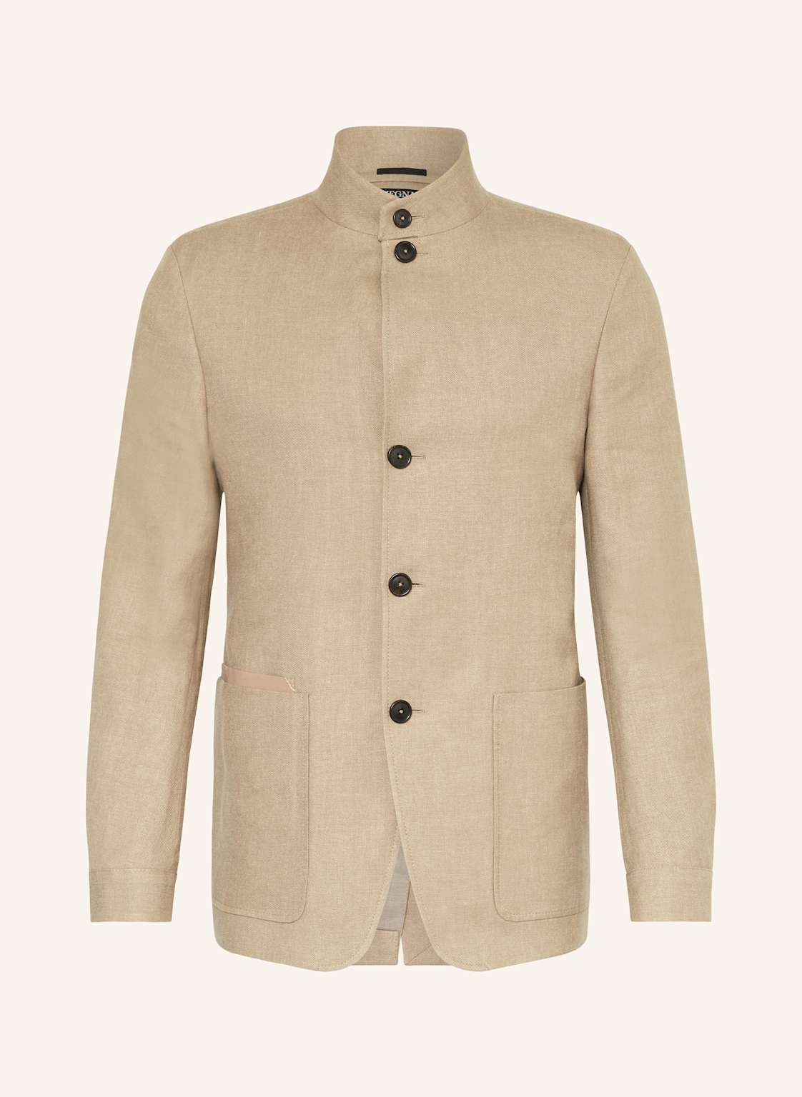 Zegna Jacke Mit Leinen beige von ZEGNA