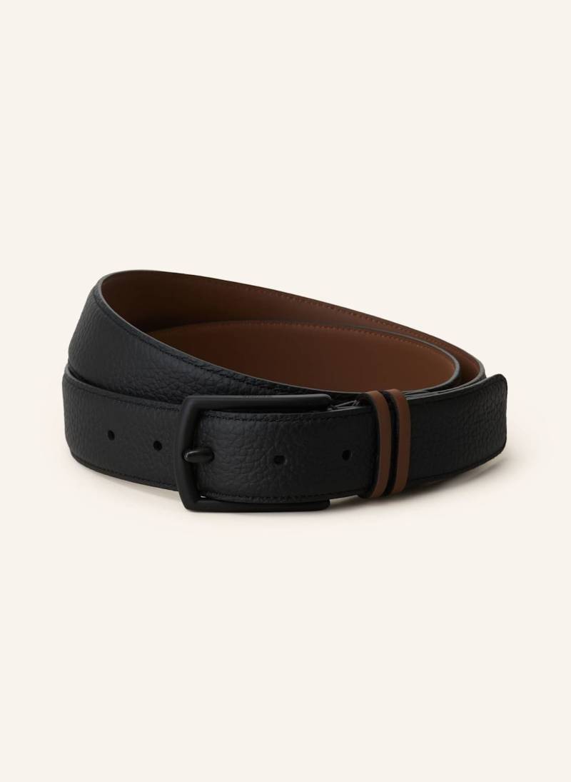 Zegna Ledergürtel schwarz Zegna Ledergürtel schwarz von ZEGNA