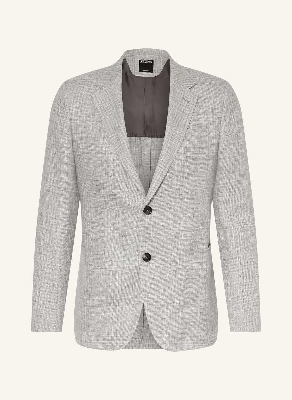 Zegna Leinensakko Extra Slim Fit grau Zegna Leinensakko Extra Slim Fit grau von ZEGNA