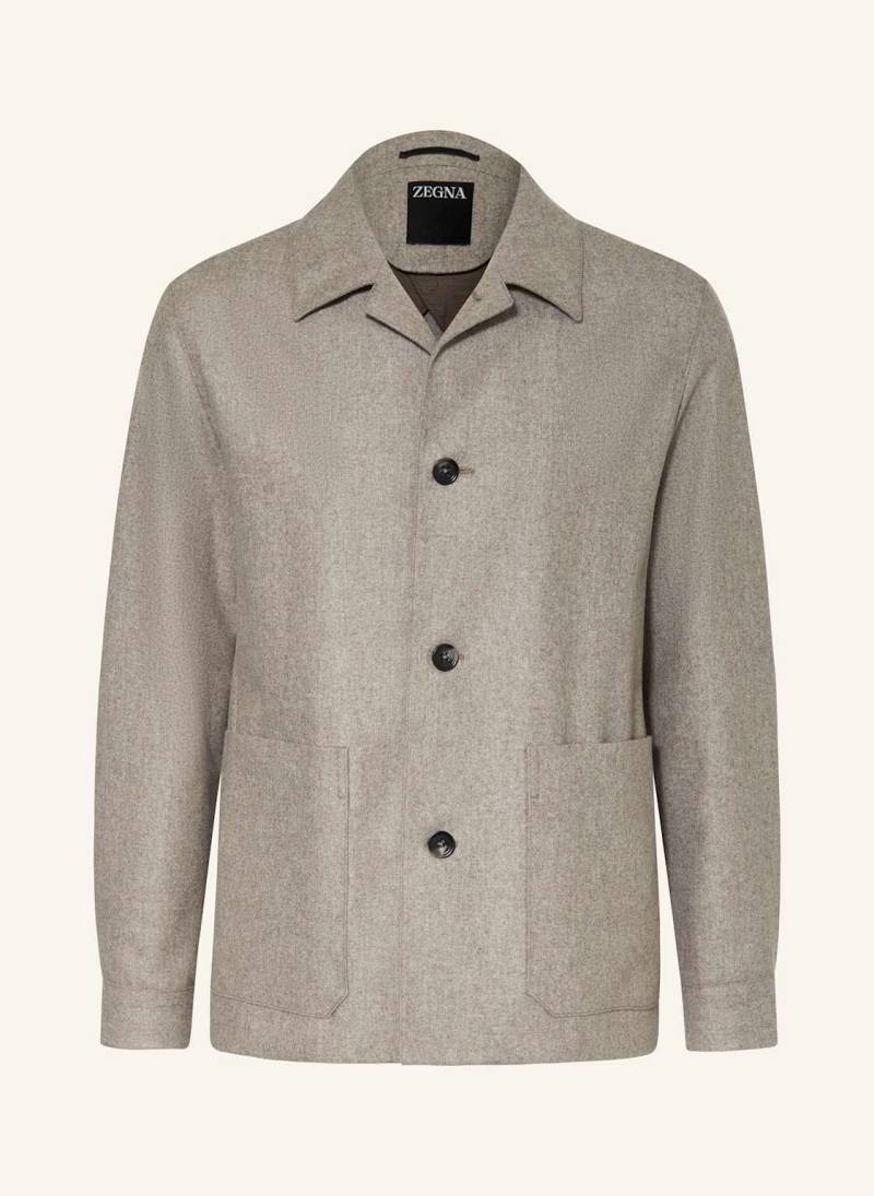 Zegna Overjacket beige von ZEGNA