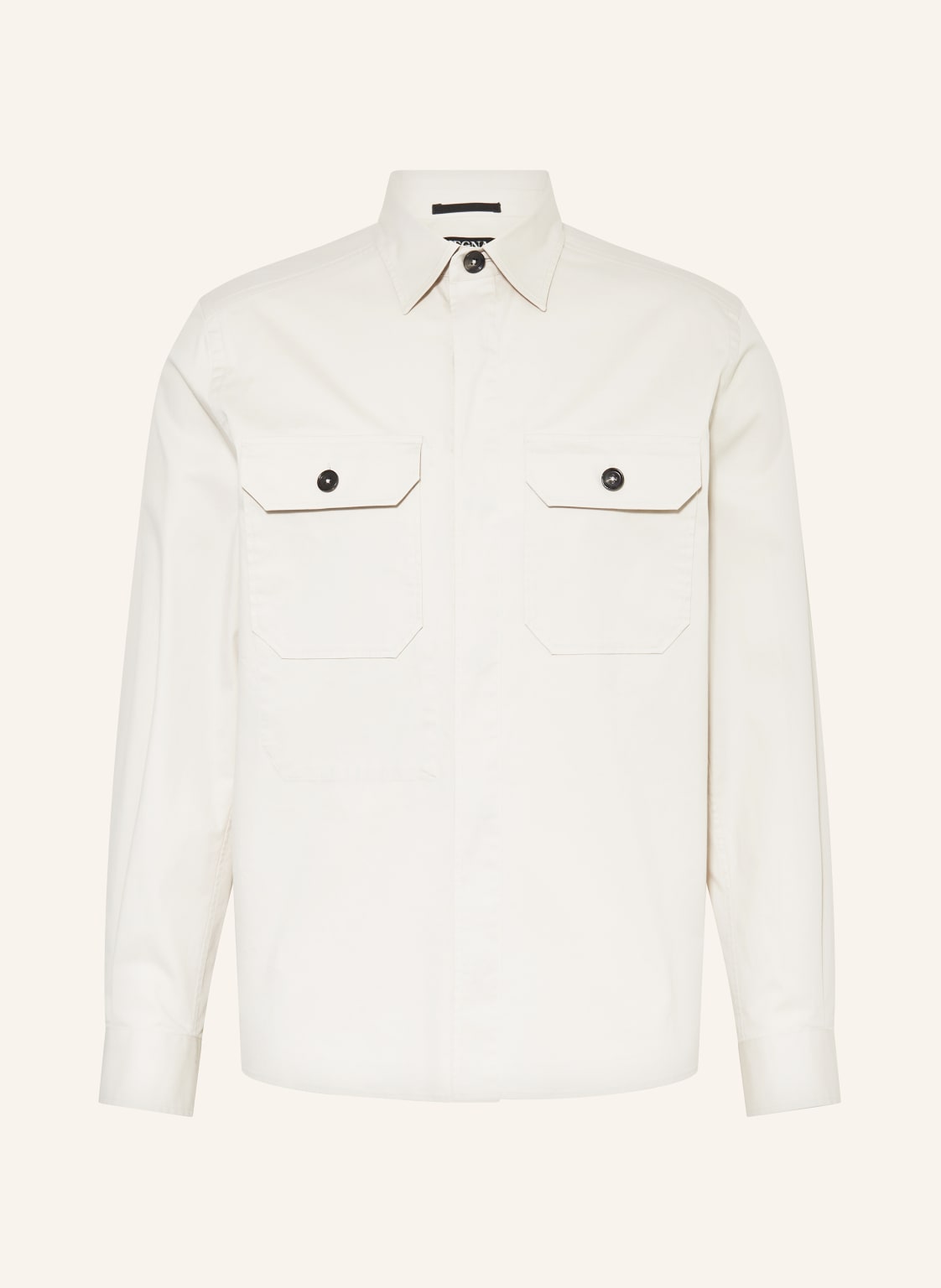 Zegna Overshirt beige von ZEGNA