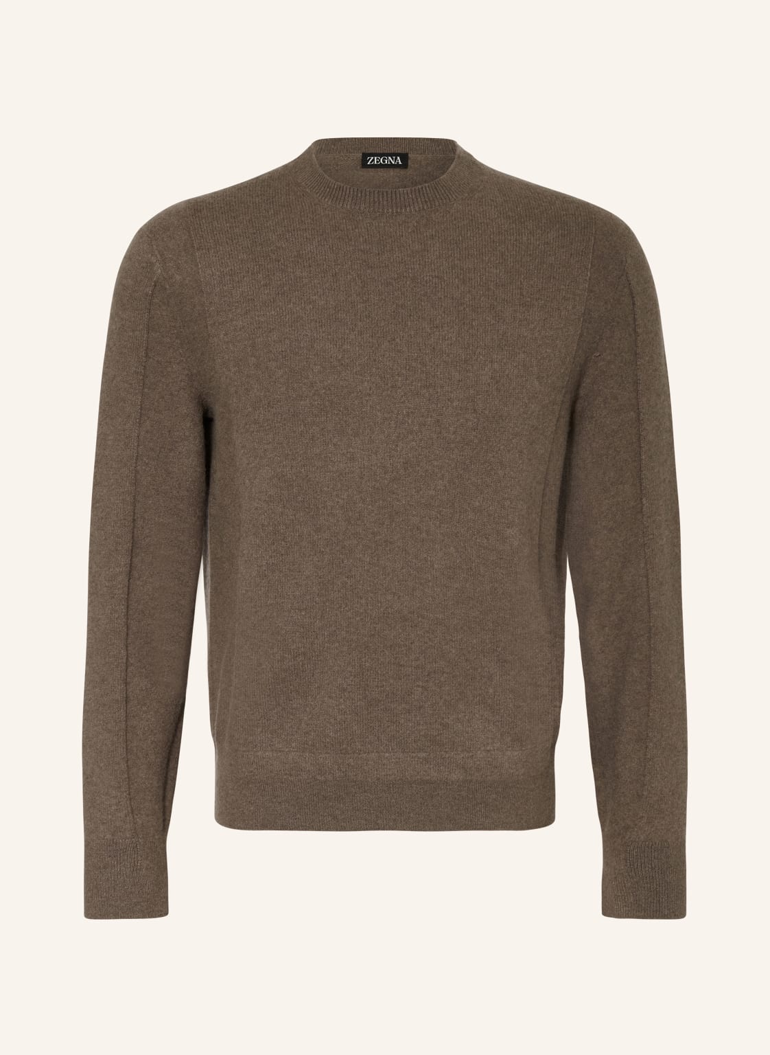 Zegna Pullover Mit Cashmere braun von ZEGNA