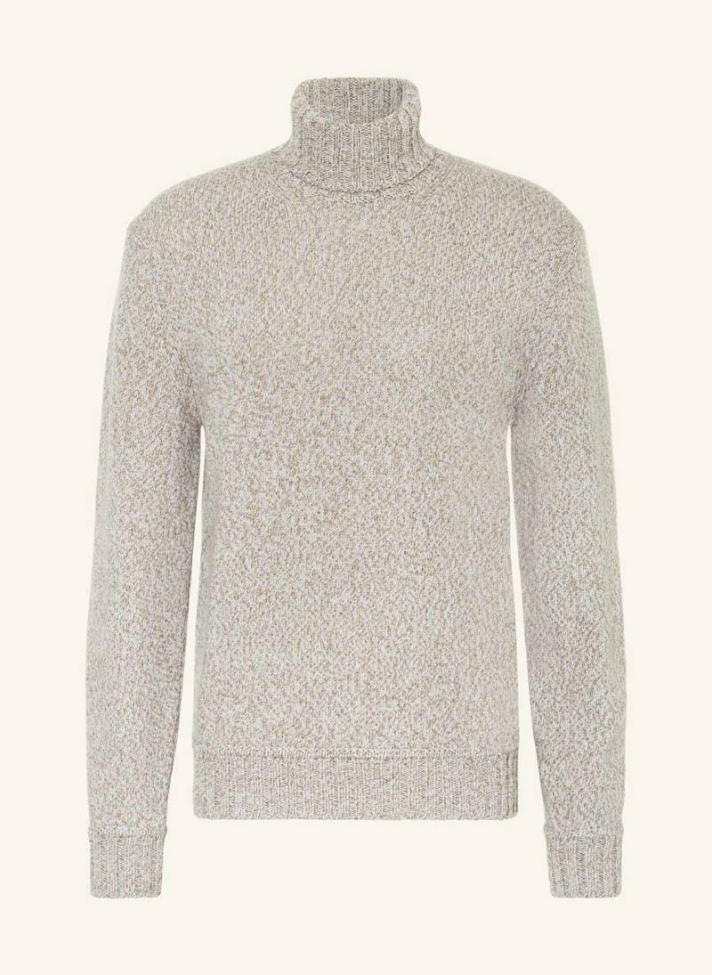 Zegna Rollkragenpullover Aus Cashmere beige von ZEGNA