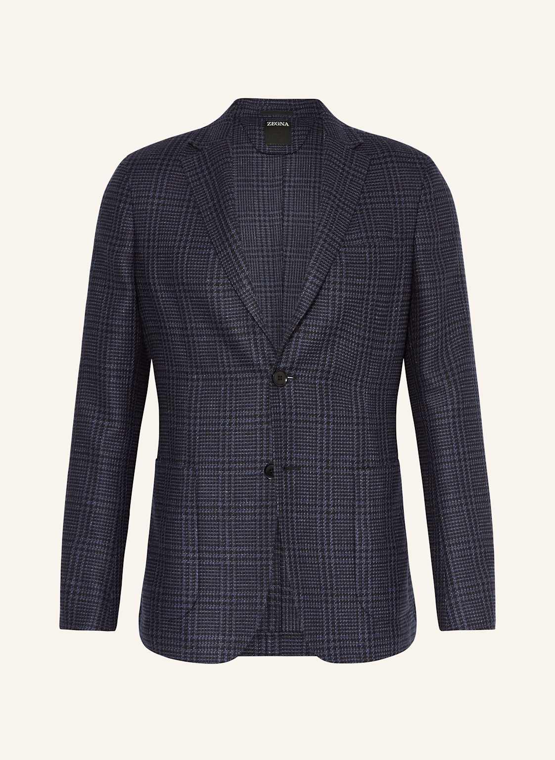 Zegna Sakko Extra Slim Fit Mit Seide blau Zegna Sakko Extra Slim Fit Mit Seide blau von ZEGNA